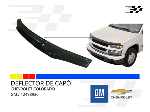 Deflector De Capó Chevrolet Colorado