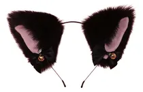 Comprar Orejas De Gato Con Vincha Y Cascabel  Vincha Cosplay Kawaii