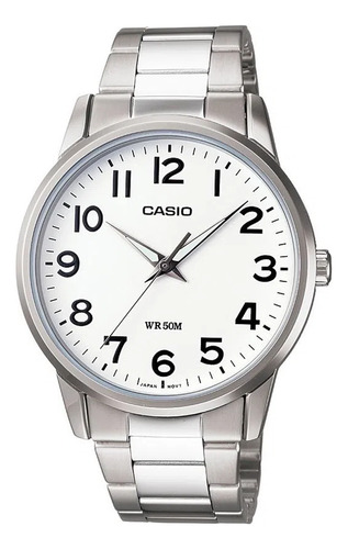 Reloj Casio Caballero Mtp-1303d-7b Metálico