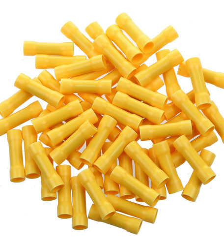 Conectores A Tope Airic Yellow Crimp, 100 Piezas, 12-10 Awg,