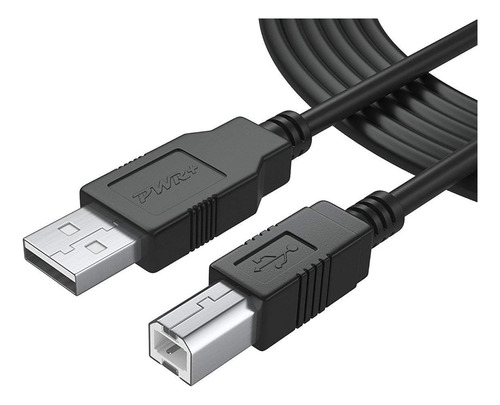 Pwr 3.6 Metros Cable Usb 2.0 Tipo A A Cable De Tipo B Alta