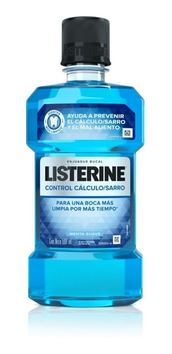 Enjuague Bucal Listerine® anti-sarro X 500 Ml