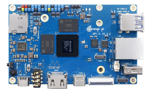 Mini Pc Orange Pi 5 16gb Rockchip Rk3588s 8 Núcleos 8k