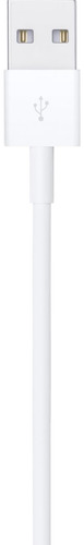 2 Cables Para Iphone, Ipad, Ipod, Usb A (2 Metros) Blanco