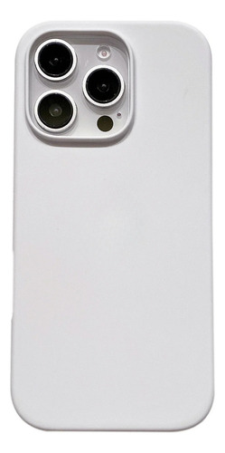 Capa De Silicone Líquido Macio De Uso Rígido Para iPhone