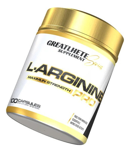 L-arginine Pro 100 Caps Greatlhete 