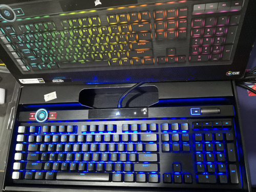 Teclado Corsair K100 Corsair Opx Inglês Us Kok Lerdescrição Preto Inglês Us (Usado)