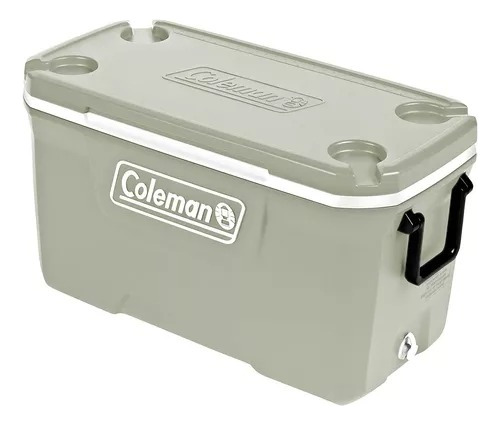 Caja térmica Lakeside de 70 cuartos de galón y 66,2 litros de la serie 316, color Coleman, gris oscuro, plateado