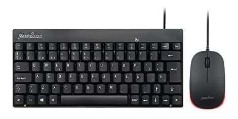 Perixx Periduo-212 Es Teclado Y Ratón Pequeños Con Fllhi