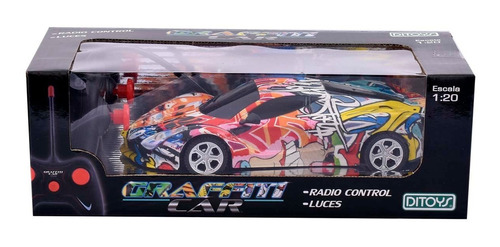 Auto A Radio Control Graffiti Car Escala 1:20 Ditoys 2213