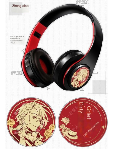 Anime Headband Auricular Inalámbrico Bluetooth