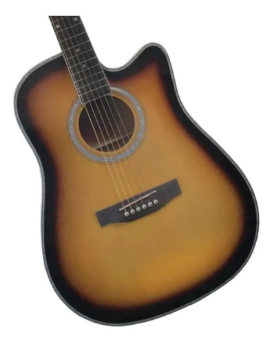 Imagen 3 de 3 de Guitarra acústica La Sevillana 8464 para diestros sunburst
