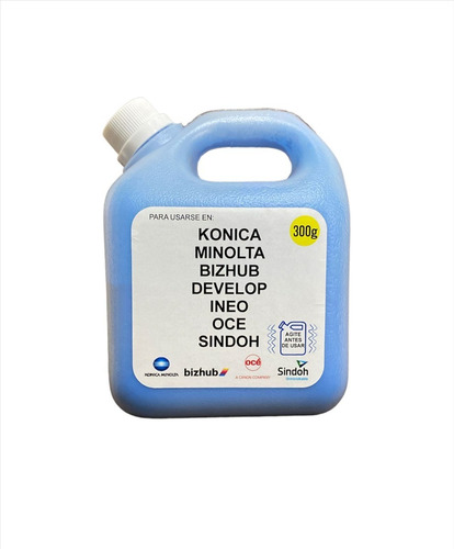 Recarga Cyan Konica Minolta Bhizhub C654/c360/c454/c450