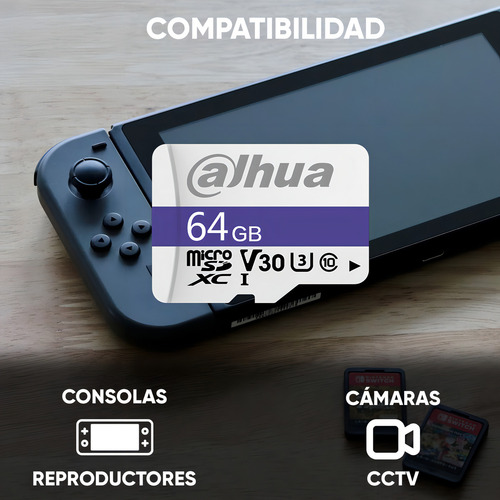 Dahua Kit De 20 Memorias Microsd Tf-c100/64gb Lectura De Hasta 95 Mb/s Escritura De Hasta 30 Mb/s Resistente A Altas Y Bajas Temperaturas Impermeable Antimagnética Y Anti Rayos X