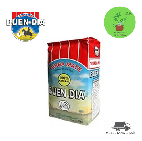 Yerba Mate Buen Día X 9 Unidades De 1 Kg