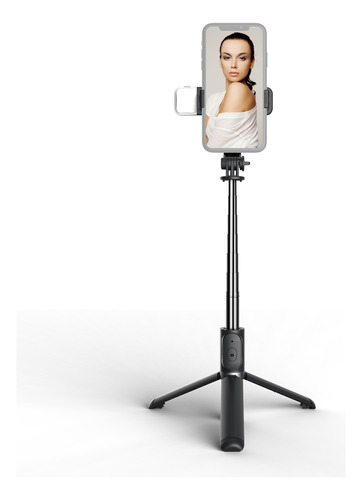 Selfie Stick Live Stand Stream, Extensible, Vídeo Portátil