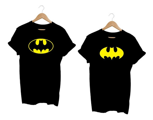 Playera Pareja Duo Batman San Valentin