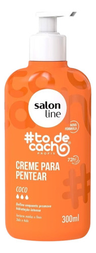 Creme Para Pentear To De Cacho Coco 300ml