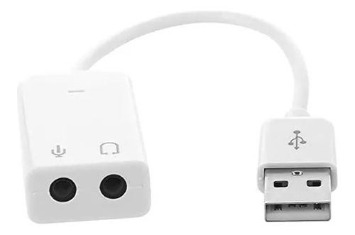 Adaptador  Usb 7.1 De Sonido Tarjeta De Sonido 3.5mm Hembras