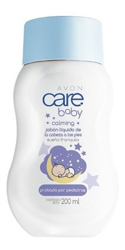 Jabón Líquido Cabeza A Pies Avon Care Baby Calming 200ml