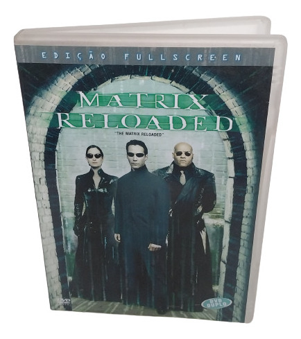 Dvd Duplo Filme Matrix Reloaded Keanu Reeves E L. Fishburne