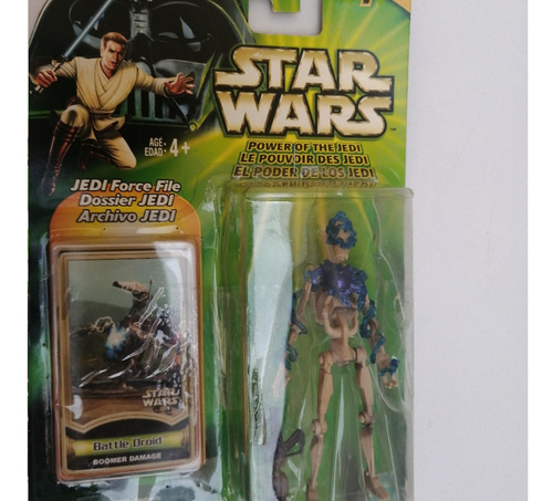 Star Wars Battle Droid (boomer Damage) Power Of The Jedi (Usado)