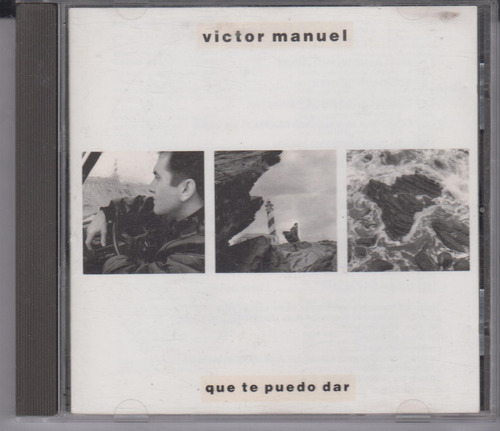 Victor Manuel Que Te Puedo Dar Cd Original Usado Qqc. Mz