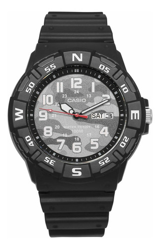 Reloj Casio Mrw220hcm-1 Sumergible Camuflaje Somos Tienda