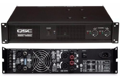 Power Qsc Rmx 1450a Power Amplificador 1400 Watts