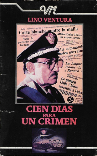 Cien Dias Para Un Crimen Vhs Lino Ventura Giuseppe Ferrara