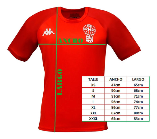 Remera Salida Huracán 2023 Red