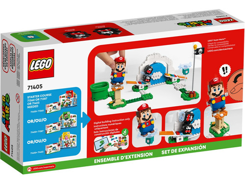 Lego Mario 71405 Pacote De Expansão - As Nadadeiras De Fuzzy