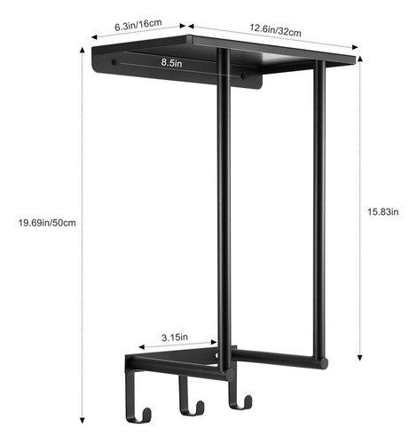 Estante De Toalla - Toallero Para Baño, Toallero Con
