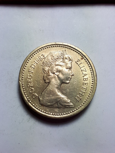 Moneda Inglaterra 1 Libra 1983