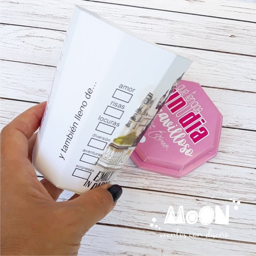 Cajitas Vaso Starbucks Emily In Paris - Para Imprimir En Pdf