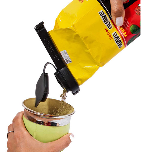 Cierra Bolsa Con Pico Vertedor - X3 Unidades - Tapamate® Color Negro