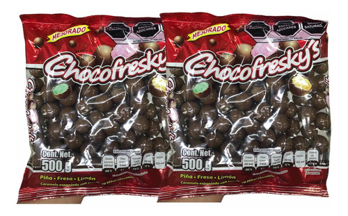Chocofreskys 4 Kg Chocolate Piña Fresa Limón
