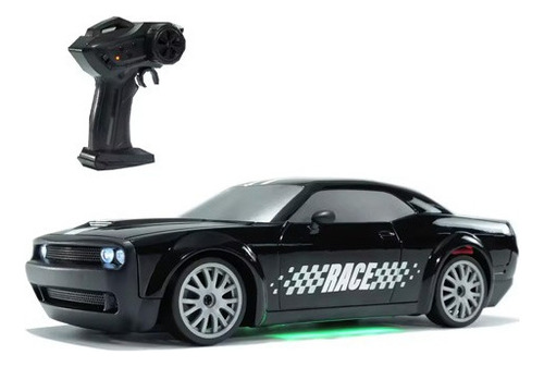 * 2.4g 4wd Derrape A Alta Velocidad Hellcat A Escala Real