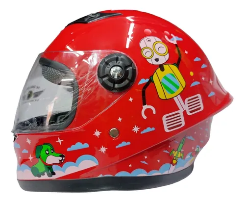 Casco Moto Niños  MercadoLibre 📦