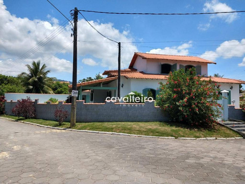 Casa Com 3 Dormitórios À Venda, 300 M² Por R$ 850.000,00 - Ponta Grossa - Maricá/rj - Ca4603