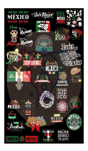 100 Vectores Viva Mexico Pdf Ai Editable Sublimar