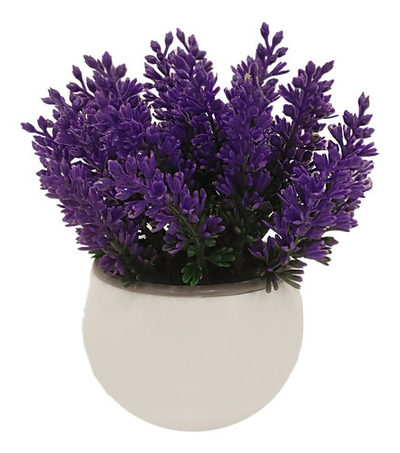 Planta Artificial Flor Con Maceta Colores M14 - Sheshu Home