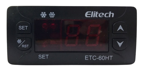 Combistato Control Temperatura Elitech Etc-60ht 2 Sensores