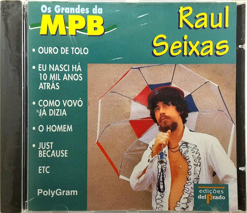 Imagem 1 de 2 de Cd Os Grandes Da Mpb - Raul Seixas - Ba