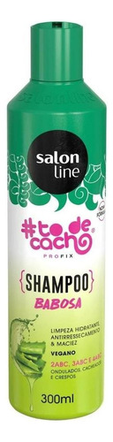 Shampoo To De Cacho Babosa Limpeza Hidrata Salon Line 300ml