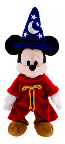 Peluche Mickey Mouse Mago Fantasia Oficial Disney Store