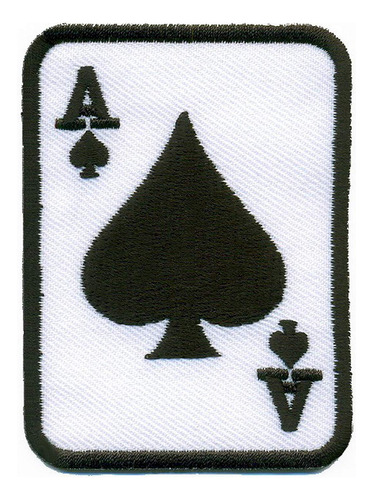 Ace Of Spad Traje Negro Jugar Tarjeta Poker Retro Casino Rat