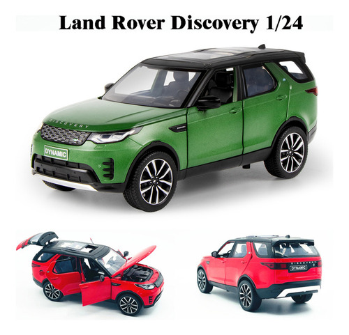 D Land Rover Discovery Miniatura Metal Coche Con Luz Y