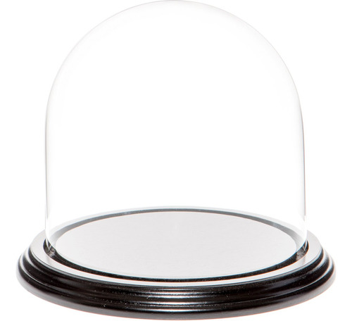 Plymor 5.5  X 5.5  Pantalla De Cristal Domo Cloche (base De