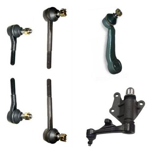 Kit Extremos Largos+ Cortos+ Braz. Aux.+ Pitman Hilux 2001